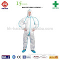 Nonwoven Protective Microporous Coverall/Disposable Sterile Workwear/Waterpoof Suit